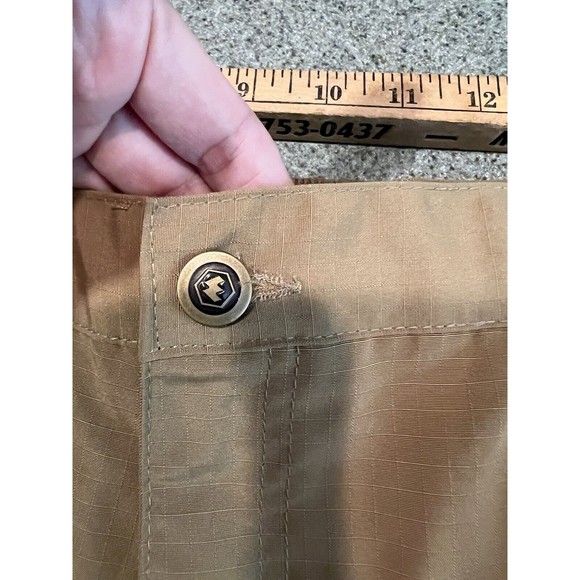 W Brand Tactical Series Tan RipStop Cargo Polyester Pants Men's XL - Picture 6 of 12